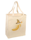 Ben Banana Wizard - Cute Fruit Halloween Large Grocery Tote Bag-Grocery Tote-TooLoud-Natural-Large-Davson Sales