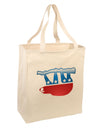 Sloth Political Party Symbol Large Grocery Tote Bag-Grocery Tote-TooLoud-Natural-Large-Davson Sales
