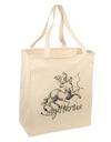 Sagittarius Illustration Large Grocery Tote Bag-Grocery Tote-TooLoud-Natural-Large-Davson Sales