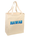 Hawaii Ocean Bubbles Large Grocery Tote Bag by TooLoud-Grocery Tote-TooLoud-Natural-Large-Davson Sales