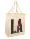 LA Outer Space Desgin Large Grocery Tote Bag-Grocery Tote-TooLoud-Natural-Large-Davson Sales