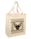 Cool Rudolph Sweater Large Grocery Tote Bag-Grocery Tote-TooLoud-Natural-Large-Davson Sales