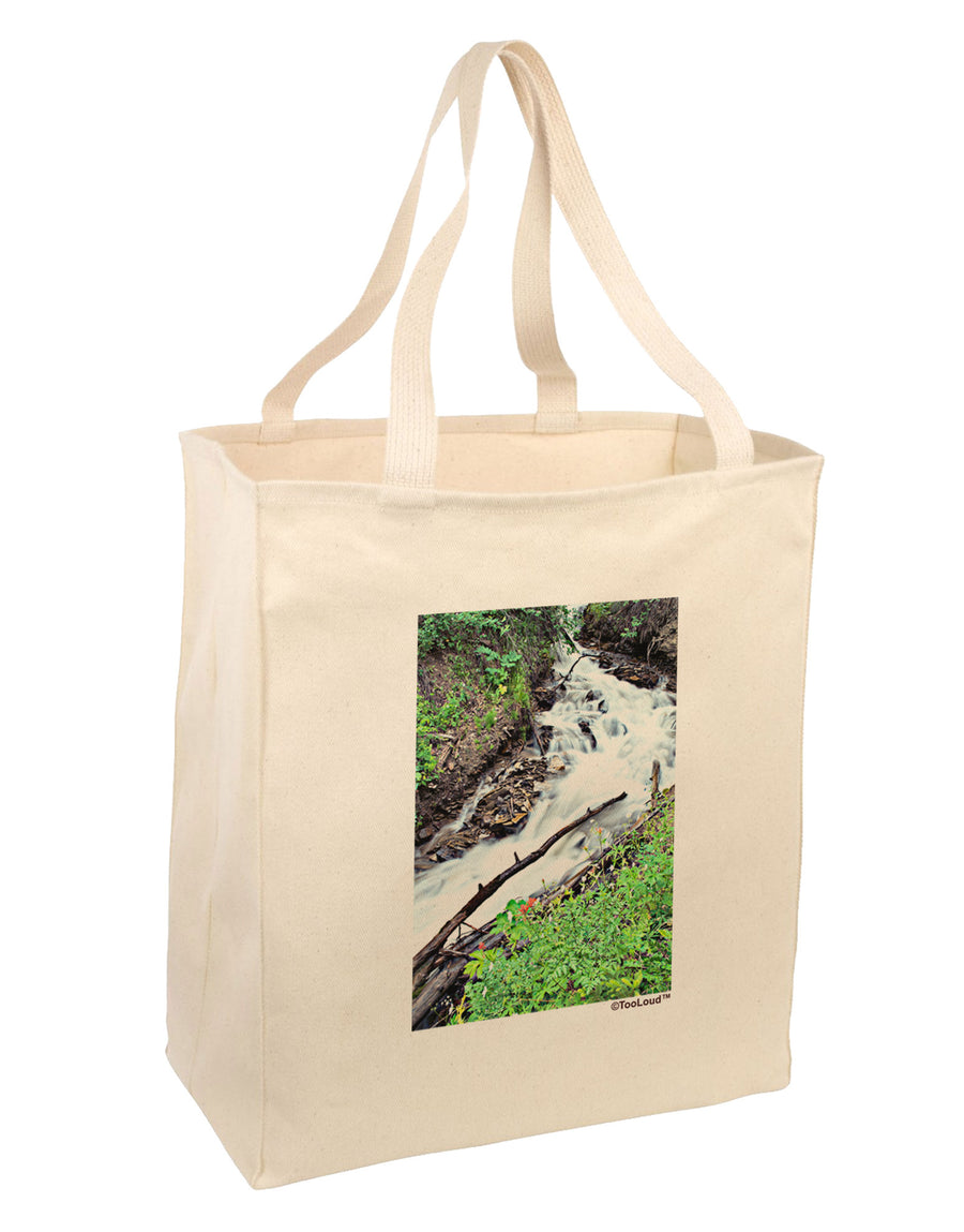 Colorado White River Large Grocery Tote Bag-Grocery Tote-TooLoud-Natural-Large-Davson Sales