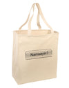 Namsayin Text Bubble Large Grocery Tote Bag-Grocery Tote-TooLoud-Natural-Large-Davson Sales