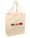 Cute Thanksgiving Food Large Grocery Tote Bag-Grocery Tote-TooLoud-Natural-Large-Davson Sales