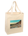 CO Rockies View Large Grocery Tote Bag-Natural-Grocery Tote-TooLoud-Natural-Large-Davson Sales