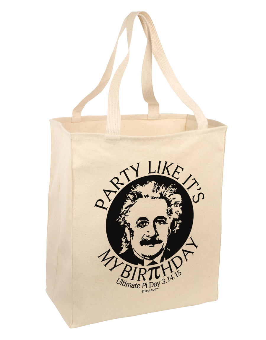 Ultimate Pi Day - Birthday Design Large Grocery Tote Bag by TooLoud-Grocery Tote-TooLoud-Natural-Large-Davson Sales