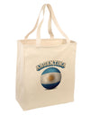 Soccer Ball Flag - Argentina Large Grocery Tote Bag-Grocery Tote-TooLoud-Natural-Large-Davson Sales