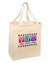 Spay Neuter Adopt Large Grocery Tote Bag-Grocery Tote-TooLoud-Natural-Large-Davson Sales