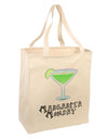 Margarita Monday Design - Pop Culture Large Grocery Tote Bag by TooLoud-Grocery Tote-TooLoud-Natural-Large-Davson Sales