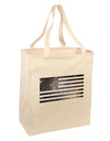 American Flag Galaxy Large Grocery Tote Bag by TooLoud-Grocery Tote-TooLoud-Natural-Large-Davson Sales