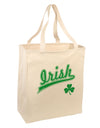 Irish Jersey Large Grocery Tote Bag-Grocery Tote-TooLoud-Natural-Large-Davson Sales