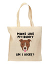 More Like Pit Buddy Grocery Tote Bag by TooLoud-Grocery Tote-TooLoud-Natural-Medium-Davson Sales