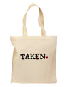 Taken Grocery Tote Bag by TooLoud-Grocery Tote-TooLoud-Natural-Medium-Davson Sales