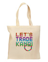 Let's Trade Kandi Grocery Tote Bag-Grocery Tote-TooLoud-Natural-Medium-Davson Sales