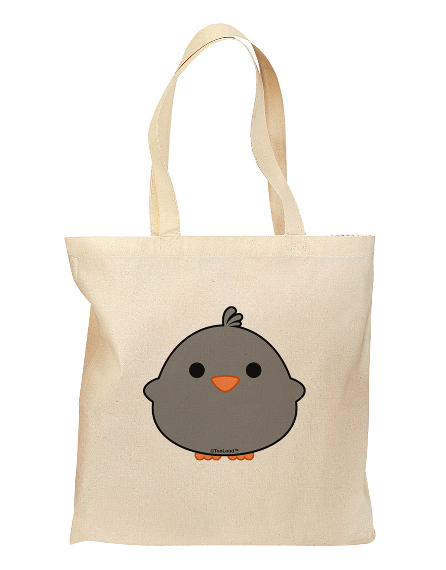 Cute Little Chick - Black Grocery Tote Bag by TooLoud-Grocery Tote-TooLoud-Natural-Medium-Davson Sales