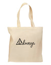 Always Magic Symbol Cursive Grocery Tote Bag by TooLoud-Grocery Tote-TooLoud-Natural-Medium-Davson Sales