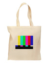 Color Bars Test Signal Grocery Tote Bag-Grocery Tote-TooLoud-Natural-Medium-Davson Sales