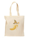 Ben Banana Wizard - Cute Fruit Halloween Grocery Tote Bag-Grocery Tote-TooLoud-Natural-Medium-Davson Sales