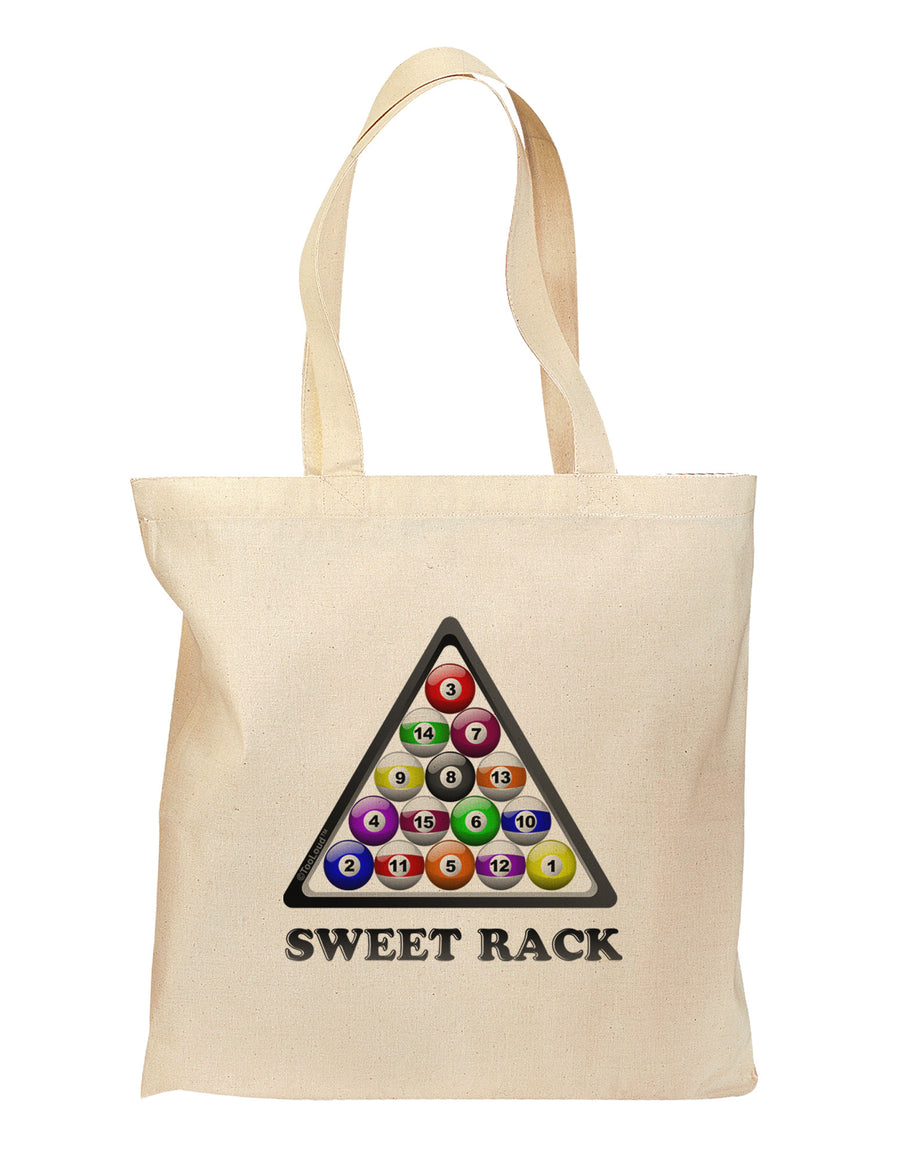 Sweet Rack - Pool Grocery Tote Bag-Grocery Tote-TooLoud-Natural-Medium-Davson Sales