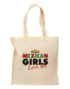 Mexican Girls Love Me Grocery Tote Bag-Grocery Tote-TooLoud-Natural-Medium-Davson Sales