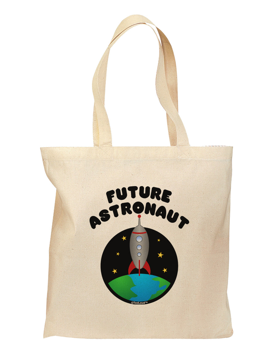 Future Astronaut Color Grocery Tote Bag-Grocery Tote-TooLoud-Natural-Medium-Davson Sales