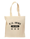 Retired Army Grocery Tote Bag by TooLoud-Grocery Tote-TooLoud-Natural-Medium-Davson Sales