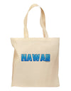 Hawaii Ocean Bubbles Grocery Tote Bag by TooLoud-Grocery Tote-TooLoud-Natural-Medium-Davson Sales