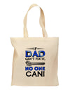 If Dad Can't Fix It Grocery Tote Bag-Grocery Tote-TooLoud-Natural-Medium-Davson Sales