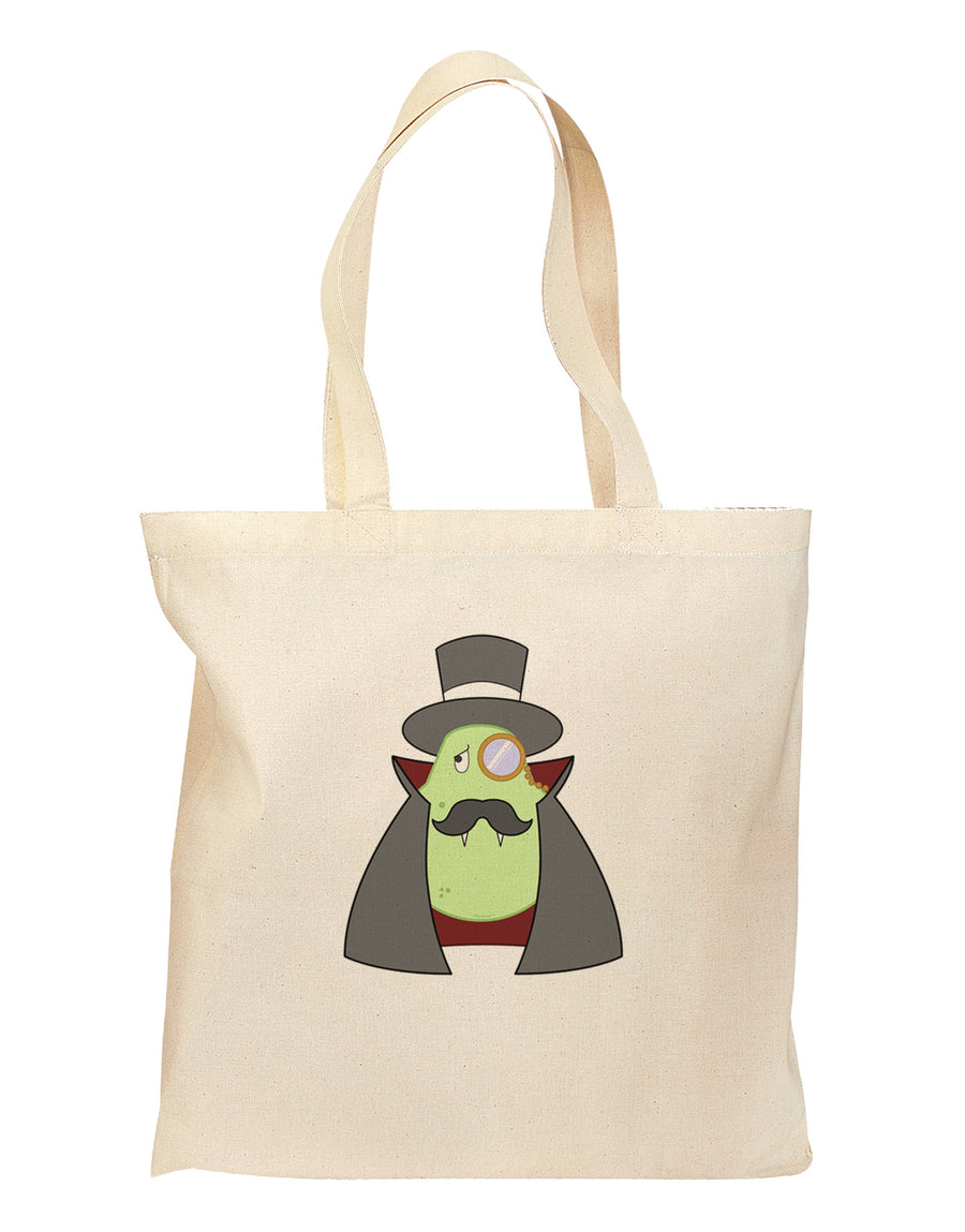 Sir Pearrington Vampire - Cute Fruit Grocery Tote Bag-Grocery Tote-TooLoud-Natural-Medium-Davson Sales