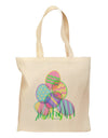 Gel Look Easter Eggs Grocery Tote Bag-Grocery Tote-TooLoud-Natural-Medium-Davson Sales