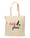 Witch Please Grocery Tote Bag-Grocery Tote-TooLoud-Natural-Medium-Davson Sales