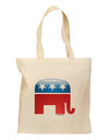 Republican Bubble Symbol Grocery Tote Bag-Grocery Tote-TooLoud-Natural-Medium-Davson Sales