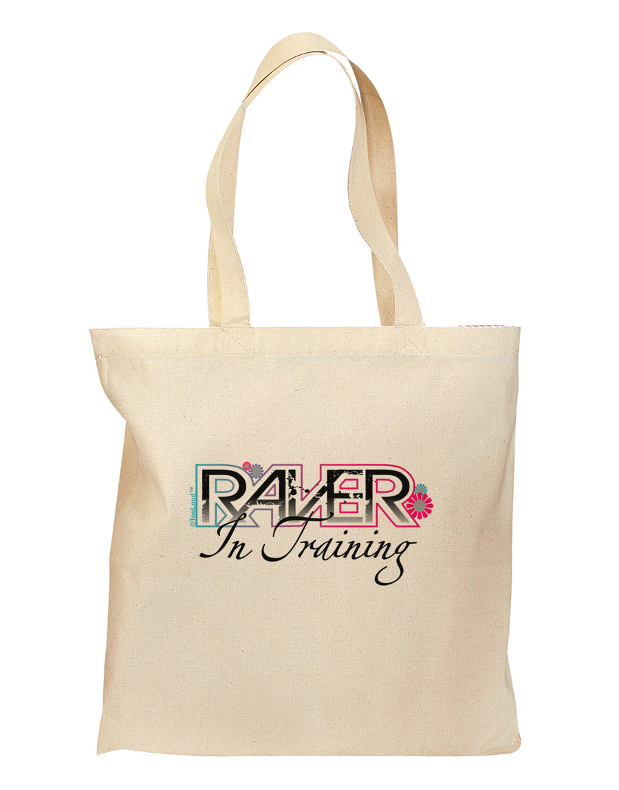 Matching Raver - In Training Grocery Tote Bag-Grocery Tote-TooLoud-Natural-Medium-Davson Sales