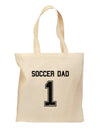 Soccer Dad Jersey Grocery Tote Bag by TooLoud-Grocery Tote-TooLoud-Natural-Medium-Davson Sales