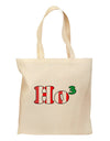 Ho Ho Ho Math Christmas Grocery Tote Bag-Grocery Tote-TooLoud-Natural-Medium-Davson Sales