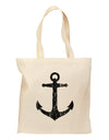 Distressed Nautical Sailor Anchor Grocery Tote Bag-Grocery Tote-TooLoud-Natural-Medium-Davson Sales