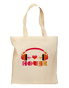 Heart House Grocery Tote Bag-Grocery Tote-TooLoud-Natural-Medium-Davson Sales