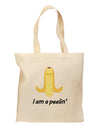 Banana - I am a Peelin Grocery Tote Bag-Grocery Tote-TooLoud-Natural-Medium-Davson Sales