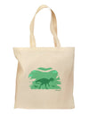 Dinosaur Silhouettes - Jungle Grocery Tote Bag by TooLoud-Grocery Tote-TooLoud-Natural-Medium-Davson Sales