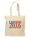 Carson Flag Slogan Grocery Tote Bag-Grocery Tote-TooLoud-Natural-Medium-Davson Sales