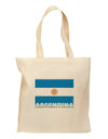 Argentina Flag Grocery Tote Bag-Grocery Tote-TooLoud-Natural-Medium-Davson Sales