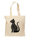 You've Cat To Be Kitten Me Right Meow Grocery Tote Bag-Grocery Tote-TooLoud-Natural-Medium-Davson Sales