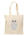 I Came for the Boos - Halloween Grocery Tote Bag-Grocery Tote-TooLoud-Natural-Medium-Davson Sales