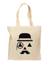 Gentleman Jack-o-lantern Grocery Tote Bag-Grocery Tote-TooLoud-Natural-Medium-Davson Sales