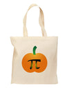 Pumpkin Pi Pumpkin Pie Thanksgiving Grocery Tote Bag-Grocery Tote-TooLoud-Natural-Medium-Davson Sales