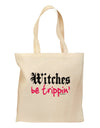 TooLoud Witches Be Trippin Grocery Tote Bag-Grocery Tote-TooLoud-Natural-Medium-Davson Sales