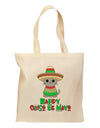 Happy Cinco de Mayo Cat Grocery Tote Bag by TooLoud