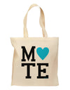 Matching Soulmate Design - Mate - Blue Grocery Tote Bag by TooLoud-Grocery Tote-TooLoud-Natural-Medium-Davson Sales