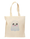 Gabe the Cute Ghost - Halloween Grocery Tote Bag-Grocery Tote-TooLoud-Natural-Medium-Davson Sales